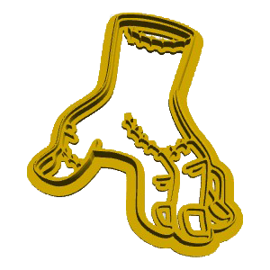 Walking Hand Cookie Cutter
