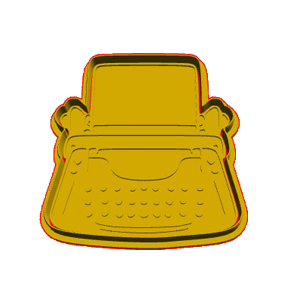 Typewriter Cookie Cutter