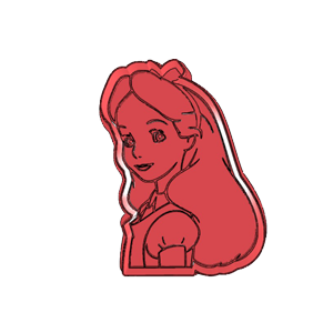 Alice Cookie Cutter