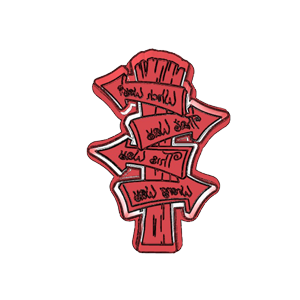 Road Sign Cookie Cutter