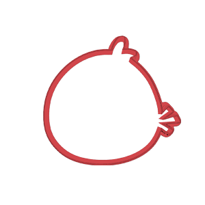 Angry Birds Cookie Cutter