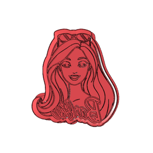 Barbie with Sunglasses Cookie Cutter