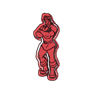 Gaston Cookie Cutter