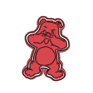 Funshine Bear Star Belly Cookie Cutter