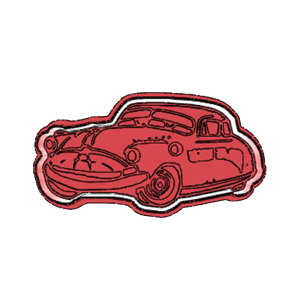 Doc Hudson Car Cookie Cutter