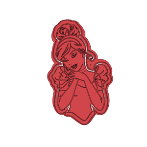Cinderella Princess Cookie Cutter