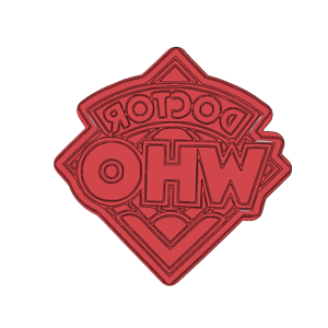 Doctor Who Logo Cookie Cutter