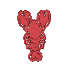 Friends Lobster Cookie Cutter