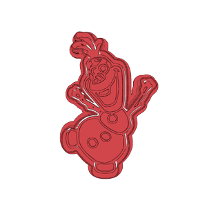 Olaf Cookie Cutter
