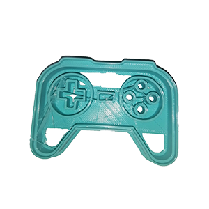 Game Controller Classic Button Style Cookie Cutter