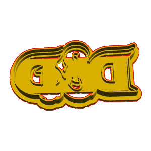 Dungeons and Dragons Logo Cookie Cutter