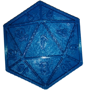 D20 Dice Natural – Cookie Cutter