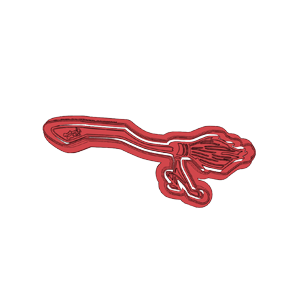 Flying Broomstick Cookie Cutter