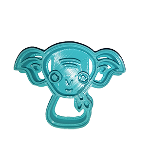 Dobby Head Cookie Cutter