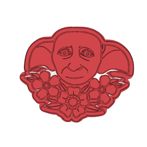 Dobby with Sock Cookie Cutter