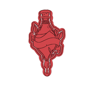 Love Potion Bottle Cookie Cutter