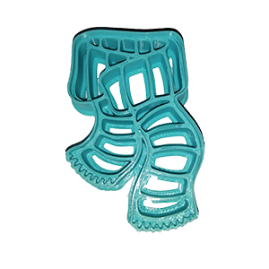 Hogwarts Scarf Cookie Cutter