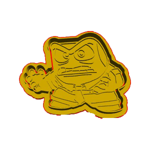 Anger Cookie Cutter