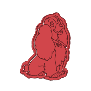 Lady Side View Cookie Cutter