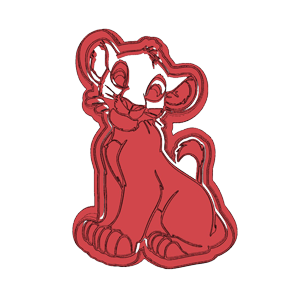 Lioness Character Cookie Cutter