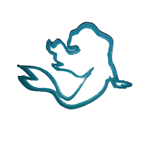 Ariel Silhouette Cookie Cutter