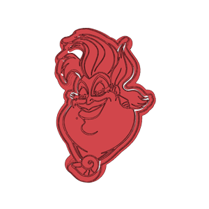 Ursula Cookie Cutter