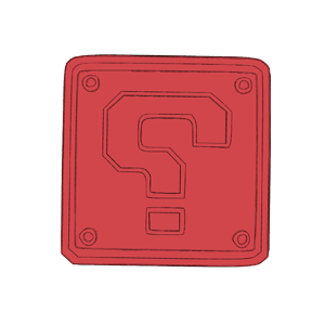 Question Block Cookie Cutter