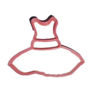 Minnie Mouse Dress Cookie Cutter