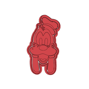 Goofy Face Cookie Cutter