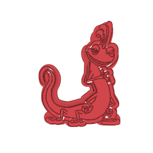 Randall Full Body Imprint Cookie Cutter