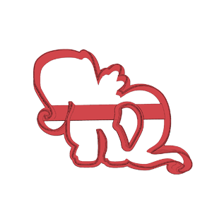 Classic Pony Cookie Cutter