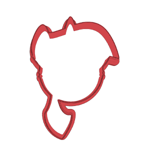 Rainbow Pony Cookie Cutter