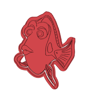 Dory Fish Cookie Cutter