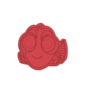 Clown Fish Cookie Cutter