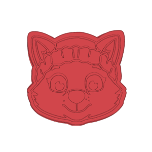 Paw Patrol Character Face Cookie Cutter