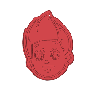 Ryder Face Cookie Cutter