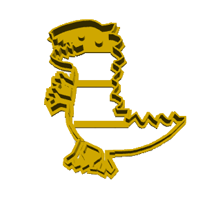 Dino Cookie Cutter