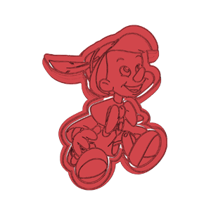 Pinocchio Cookie Cutter