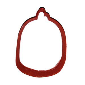 Gekko Head Outline Cookie cutter