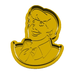 Fred Face Cookie Cutter