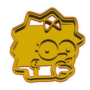 Maggie Simpson Cookie Cutter