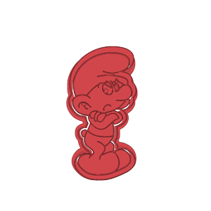 Grumpy Smurf