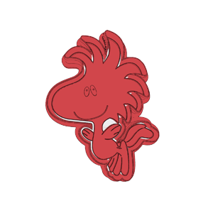 Woodstock Flying Cookie Cutter