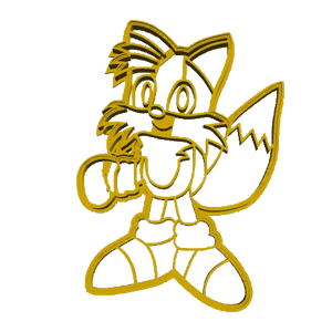 Tails Full Body Cookie Cutter