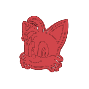 Tails Face Cookie Cutter