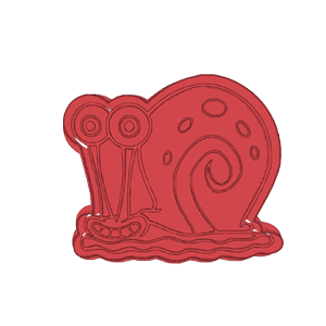 Gary the Snail Cookie Cutter