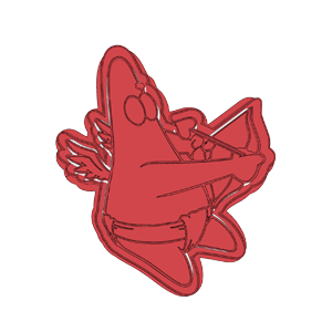 Patrick Star Cookie Cutter