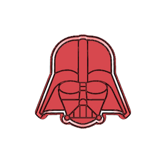 Darth Vader Helmet Cookie Cutter