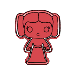 Princess Leia Cookie Cutter