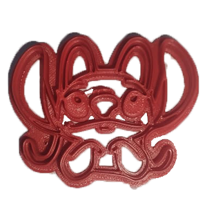 Angry Stitch Face Cookie Cutter